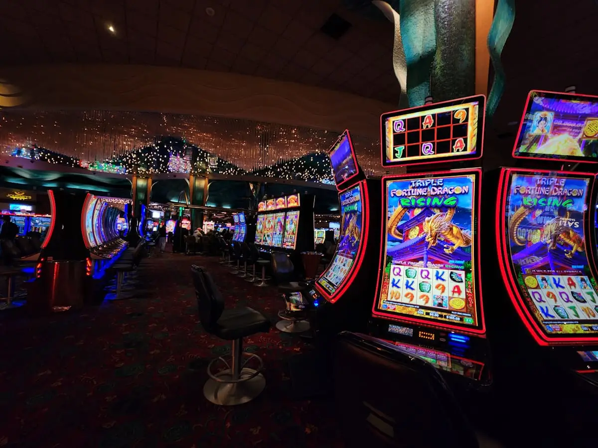 Igralni avtomati v casino hotelu